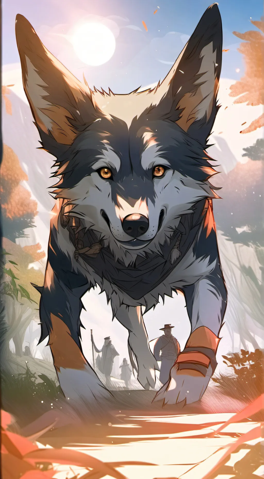 ai character: Bkdk Caught  background