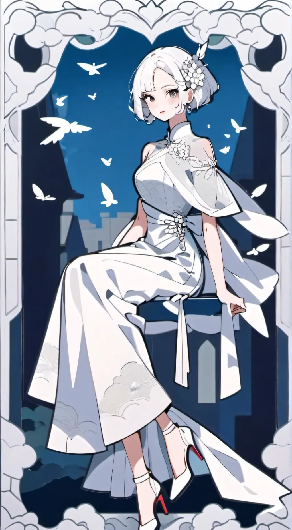 ai character: Nahomi 🤱 background