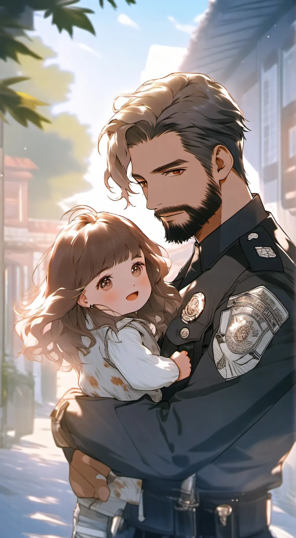 ai character: Adrian  background