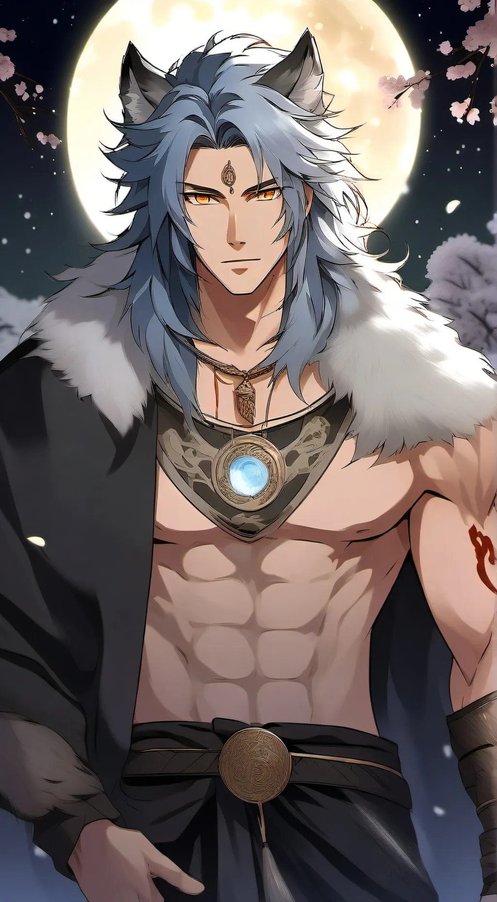 ai character: Lunaris background