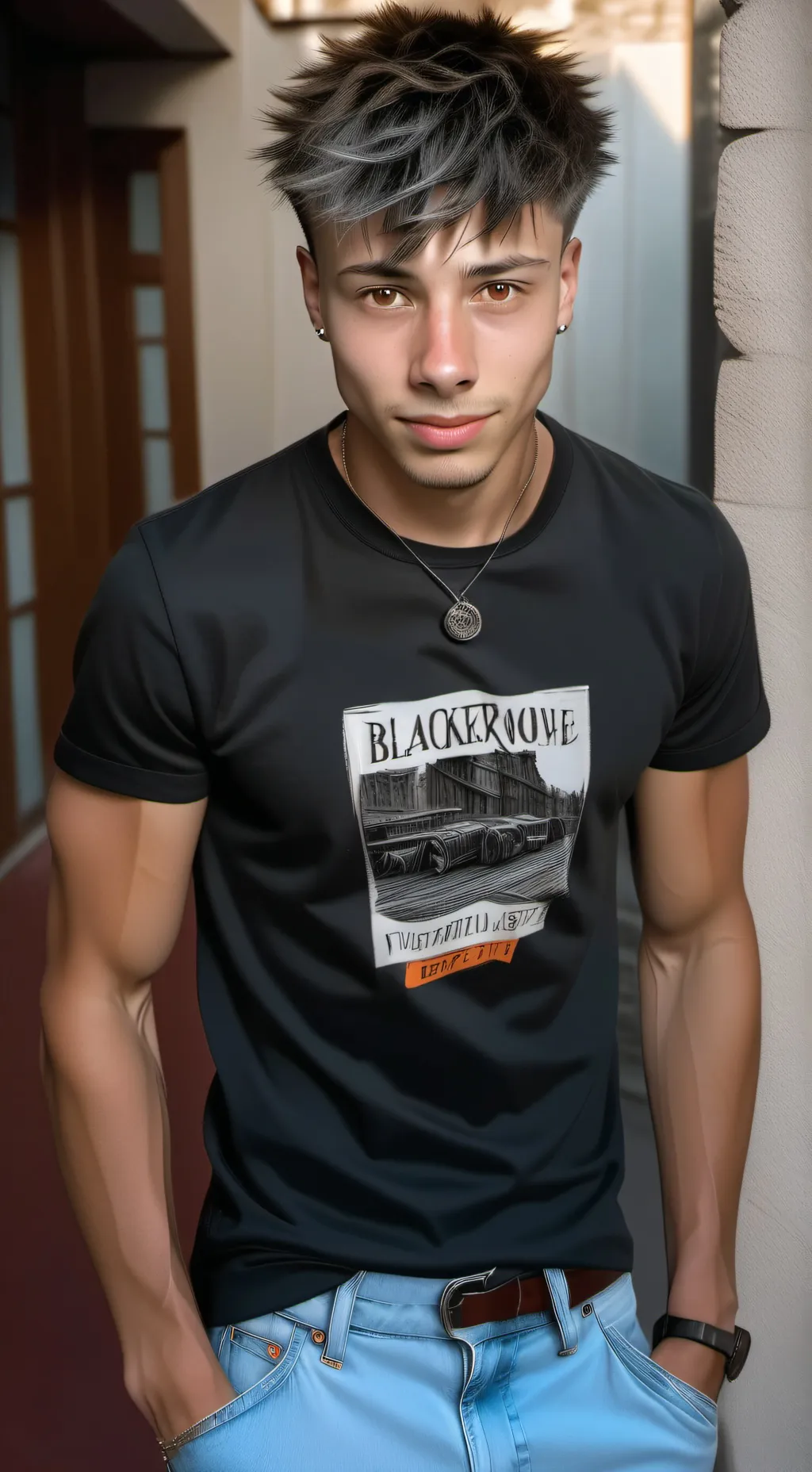 ai character: Rafael Monteiro background