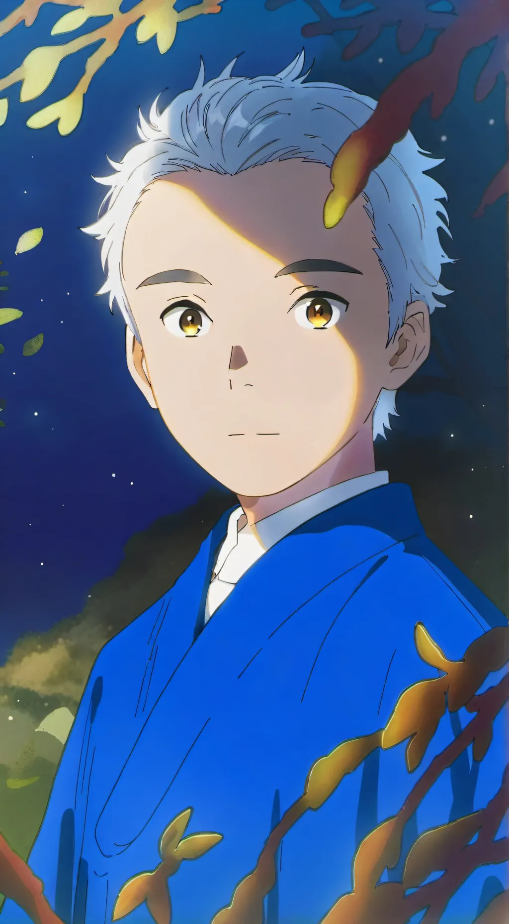 ai character: Letting Da Sun Set background