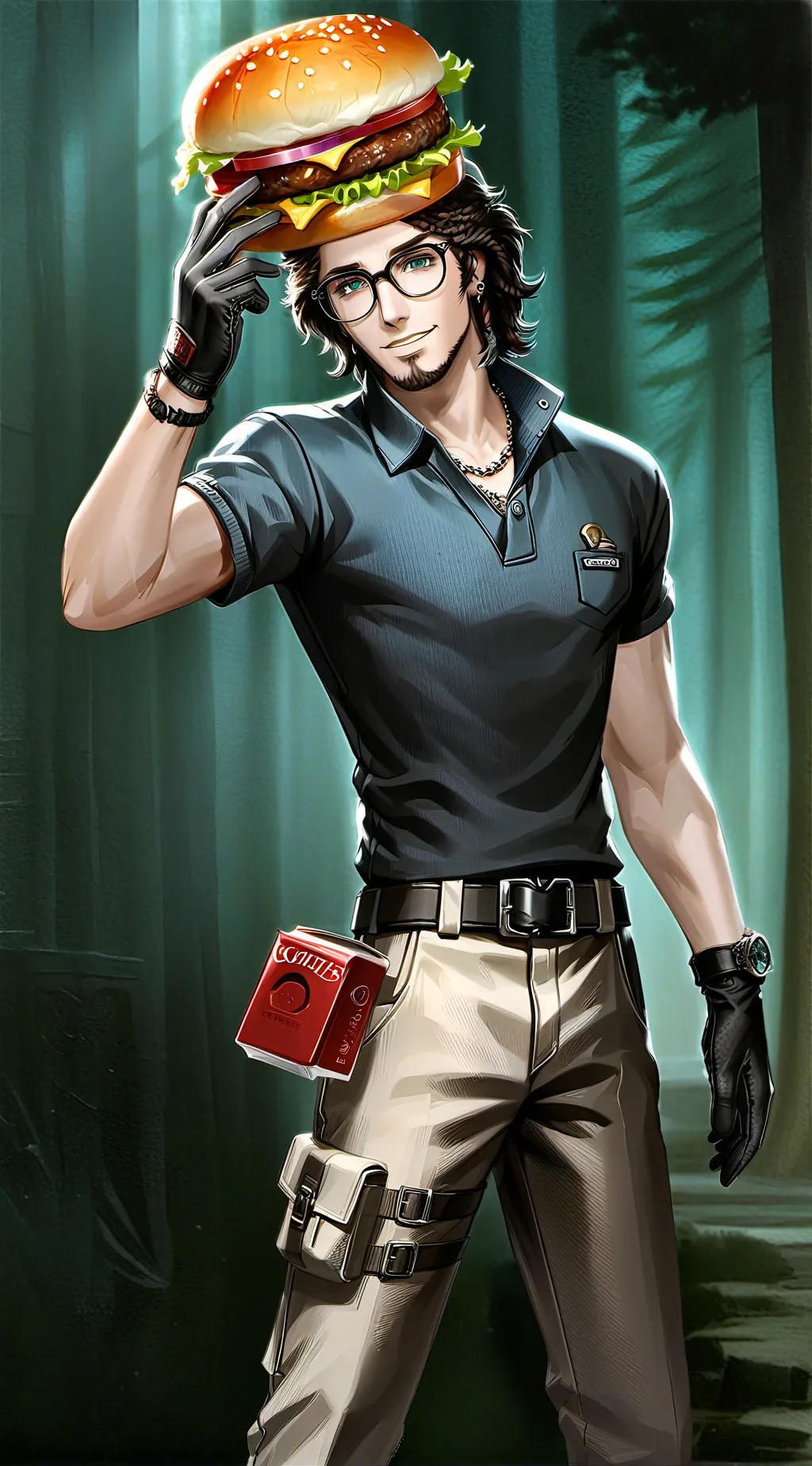 ai character: 007n7  background