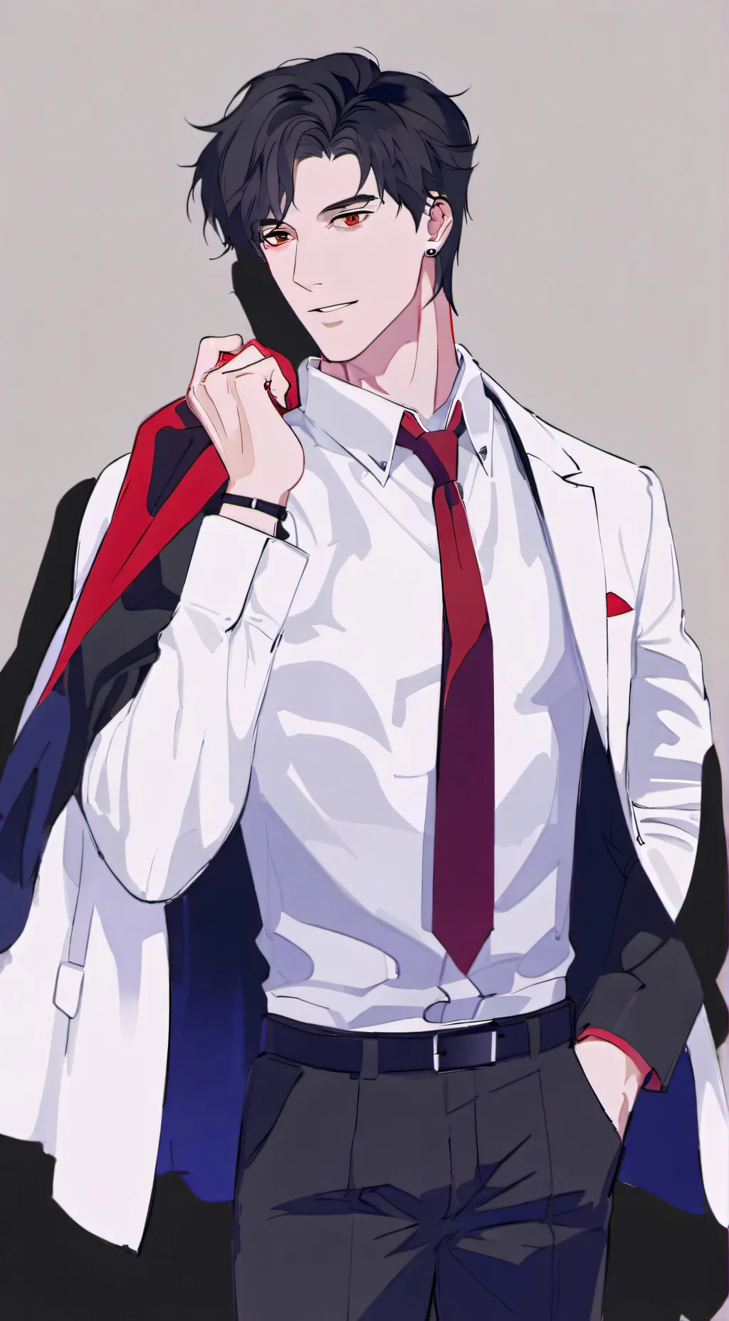 ai character: Issac Levin background