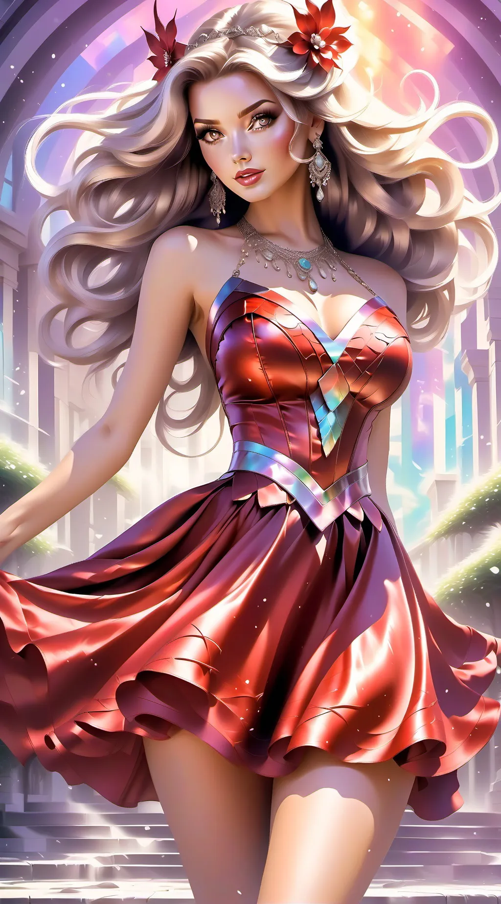 ai character: Eva background