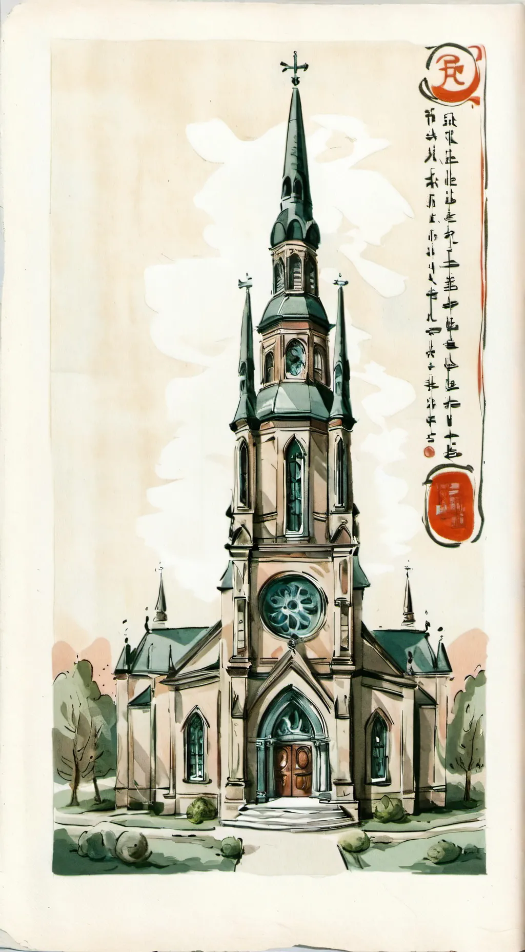 ai character: College forsaken  background