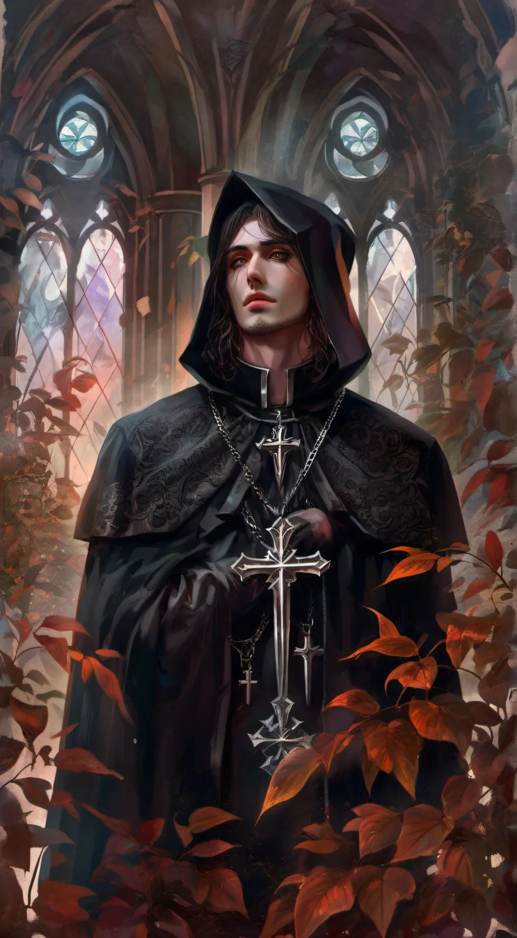 ai character: August background