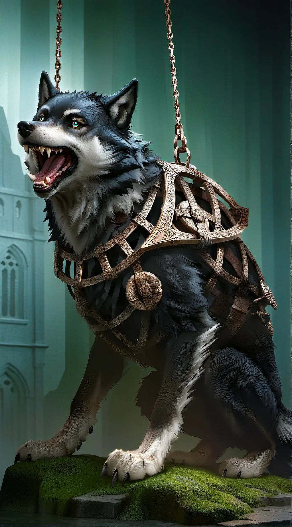 ai character: forever life  background