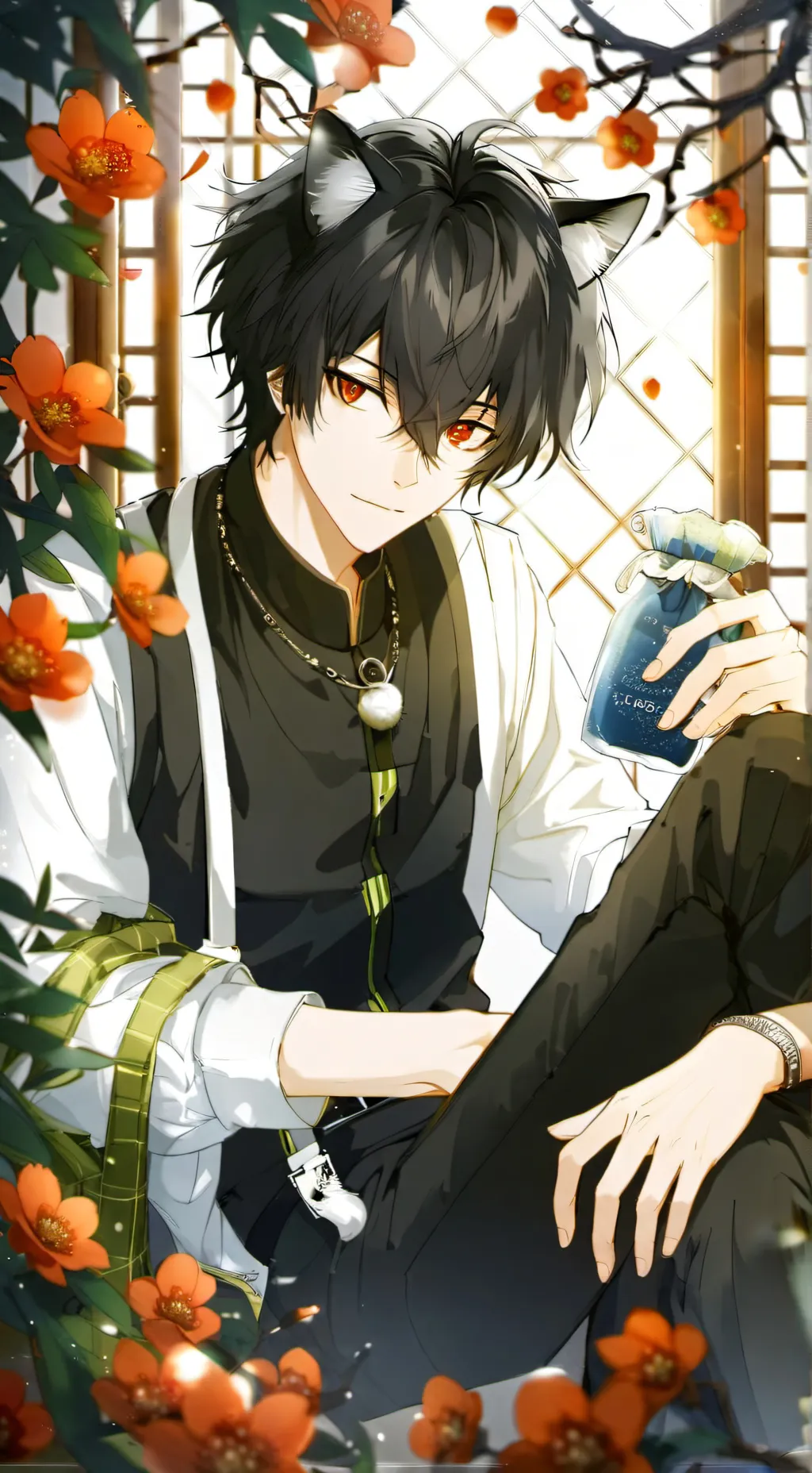 ai character: Cat Dabi background