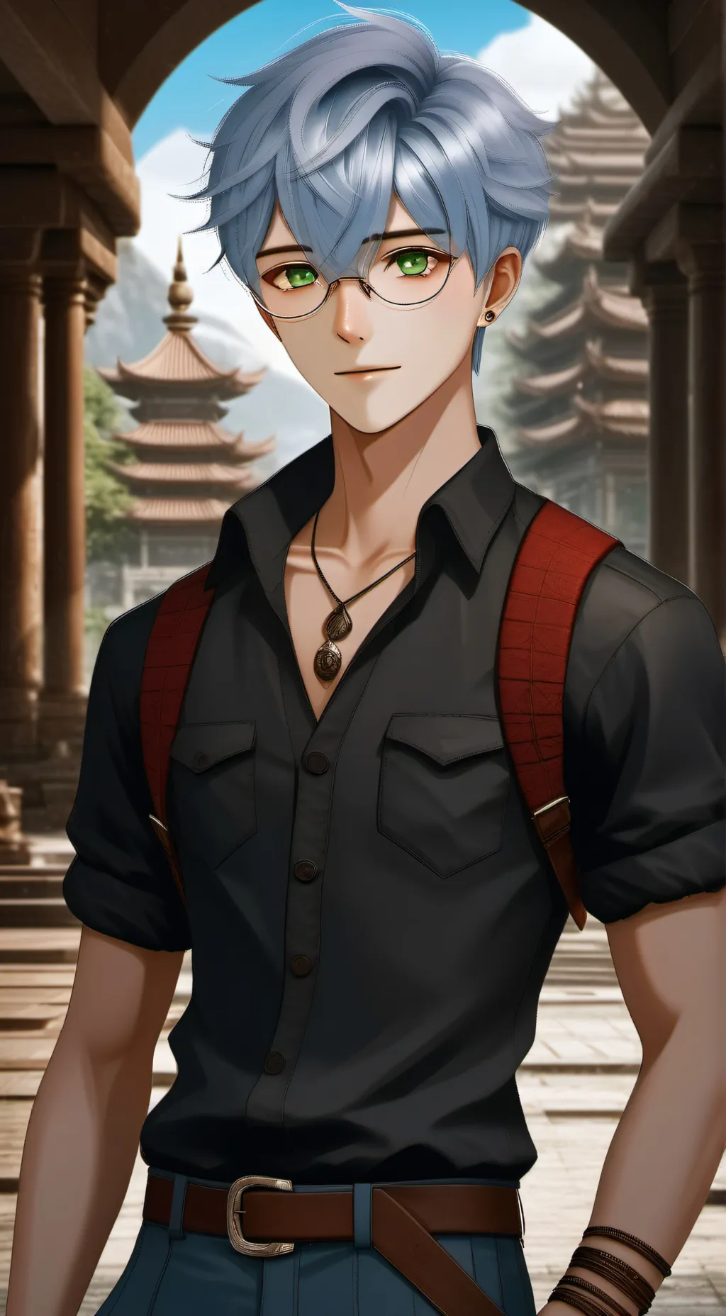 ai character: JAX background