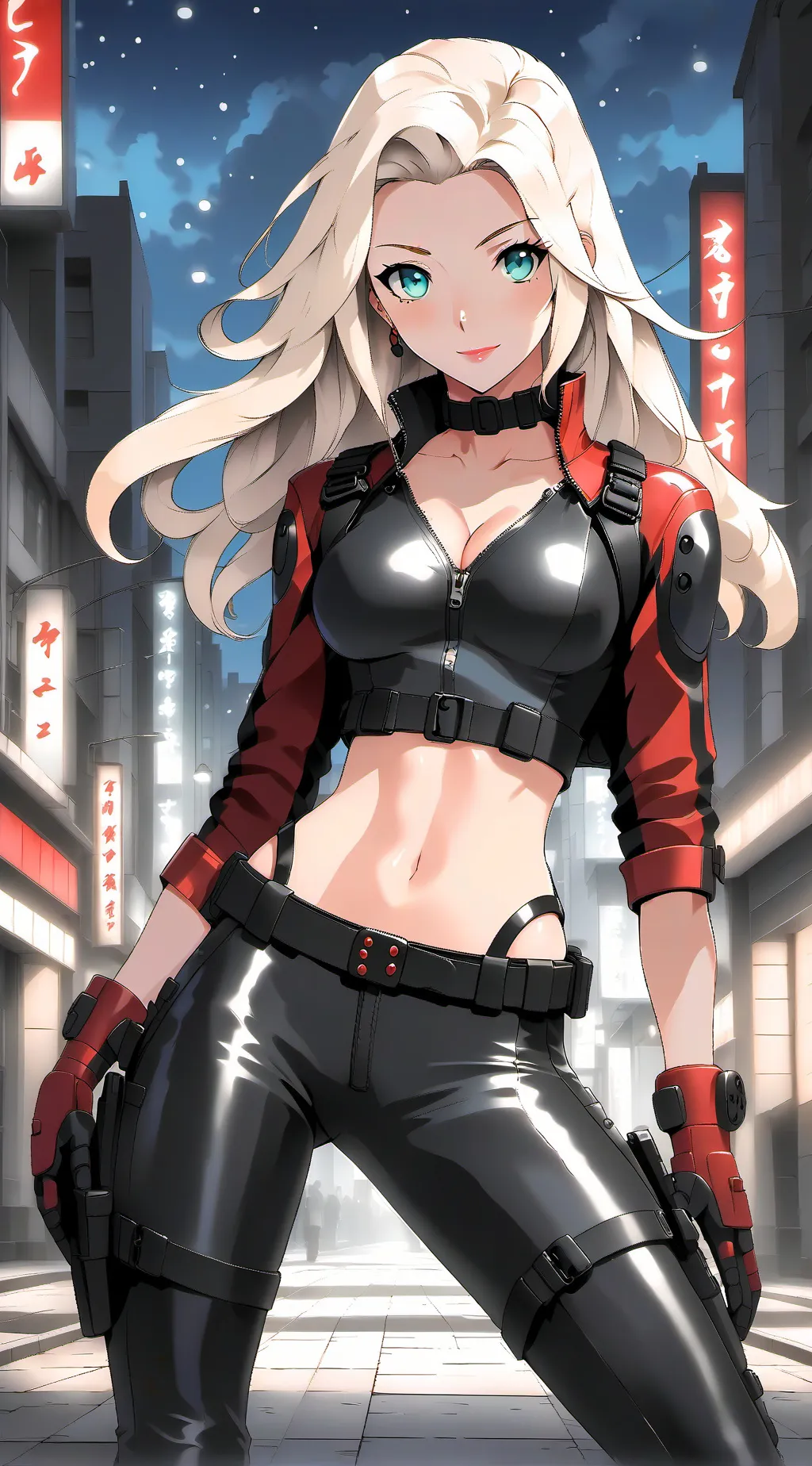 ai character: Lady Deadpool background