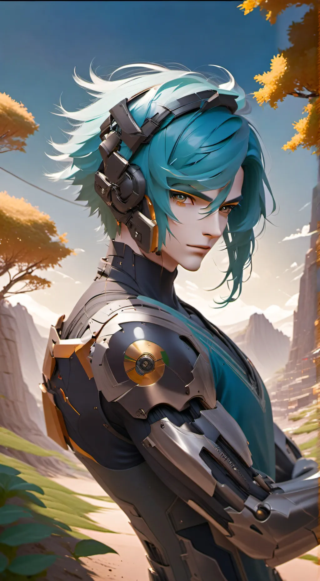ai character: Robot-Humano background