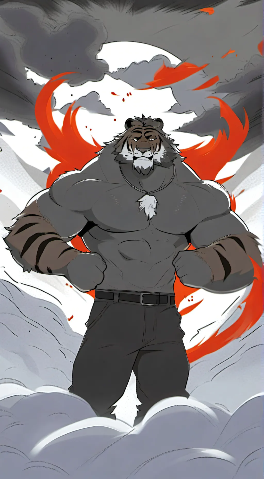 ai character: Ken Sakura background