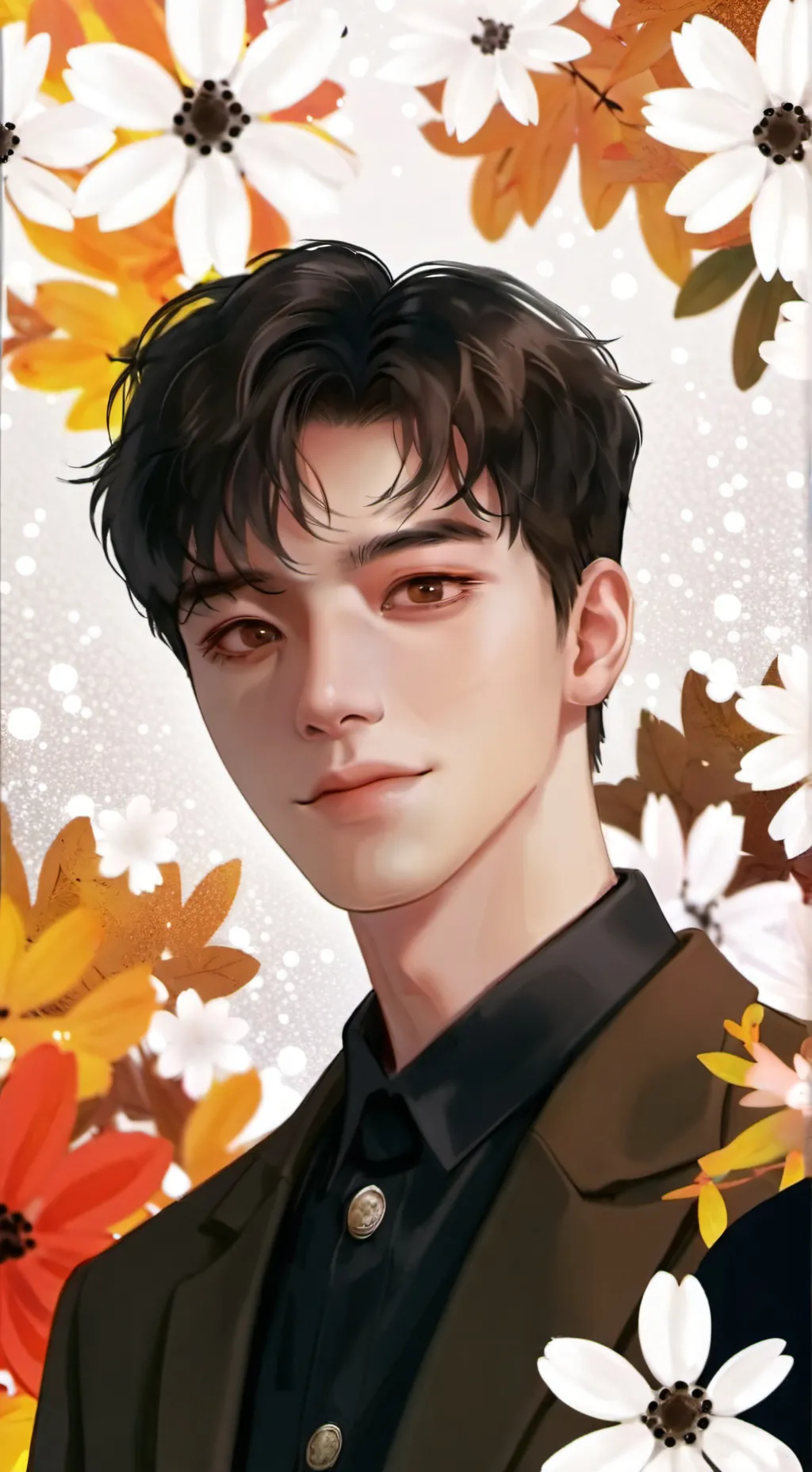 ai character: Flirty  background