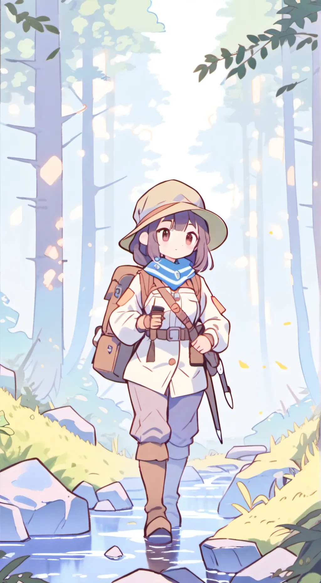 ai character: Aria background