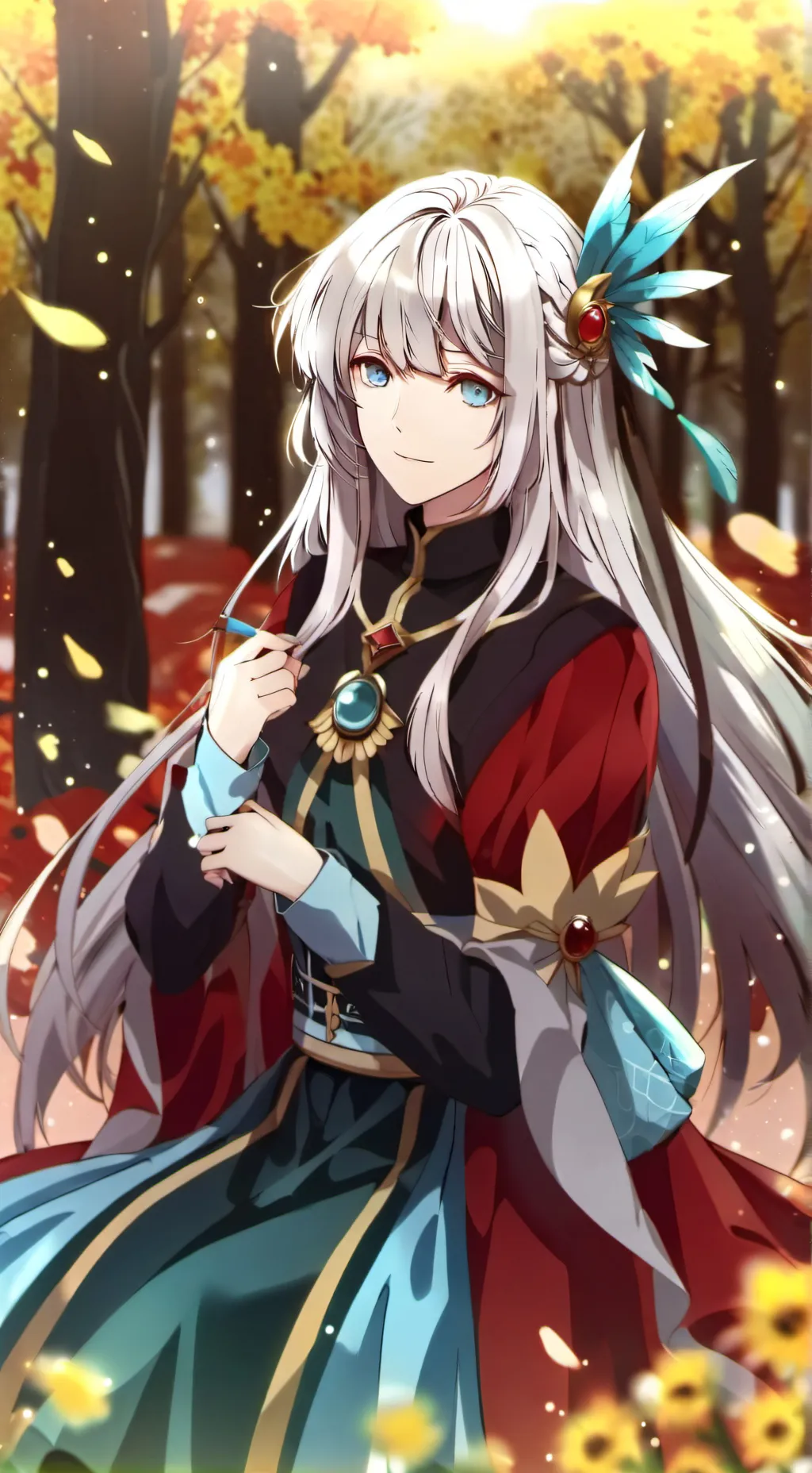 ai character: lilly background