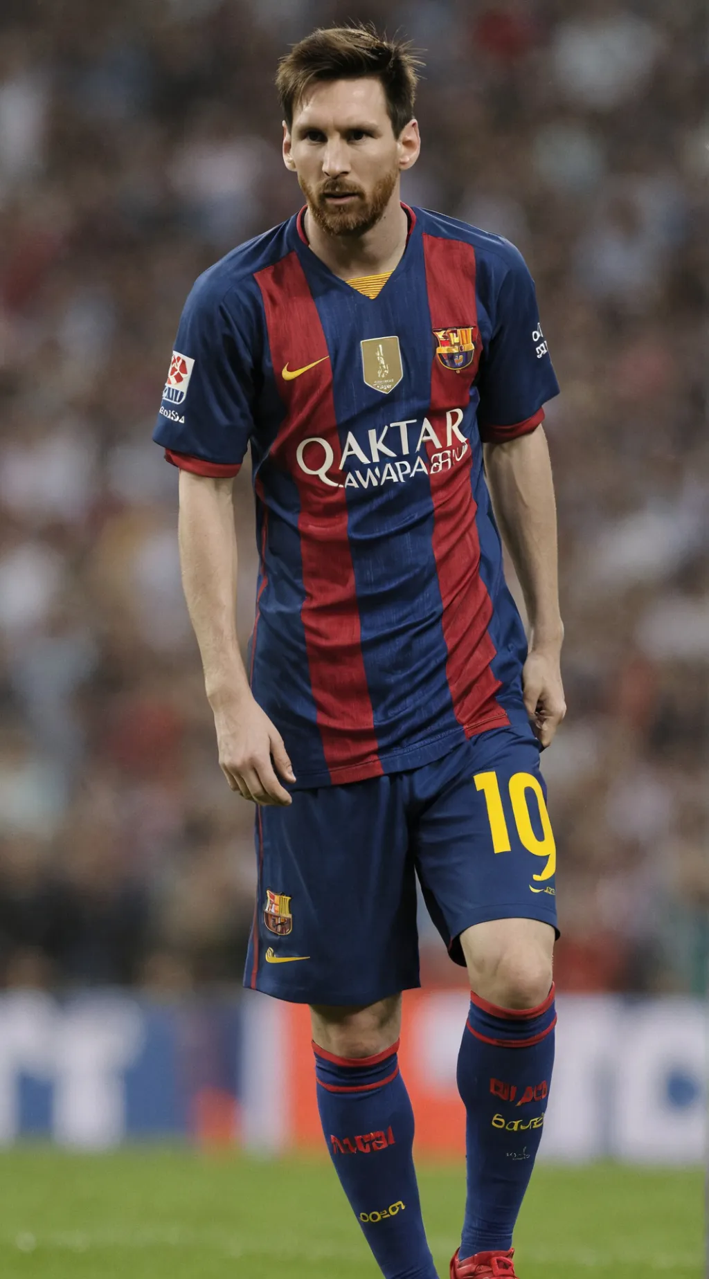 ai character: Messi  background