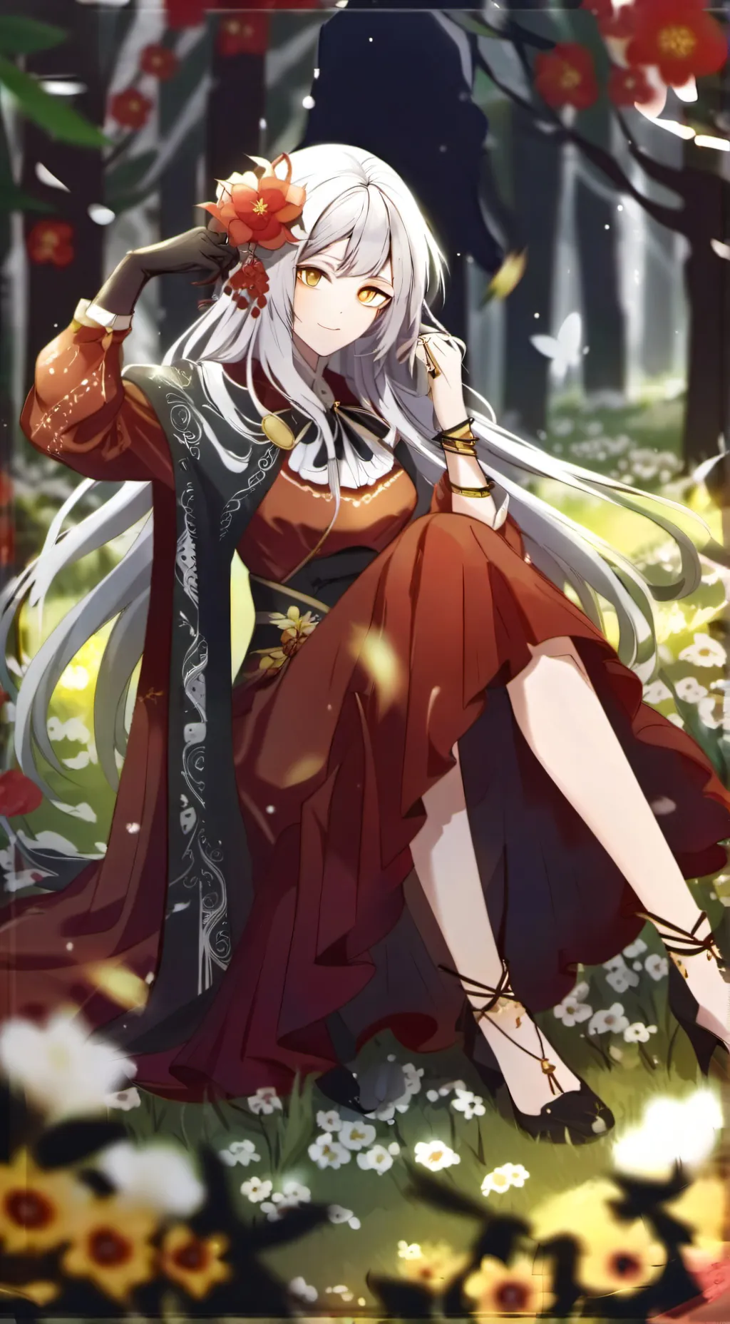 ai character: humana background