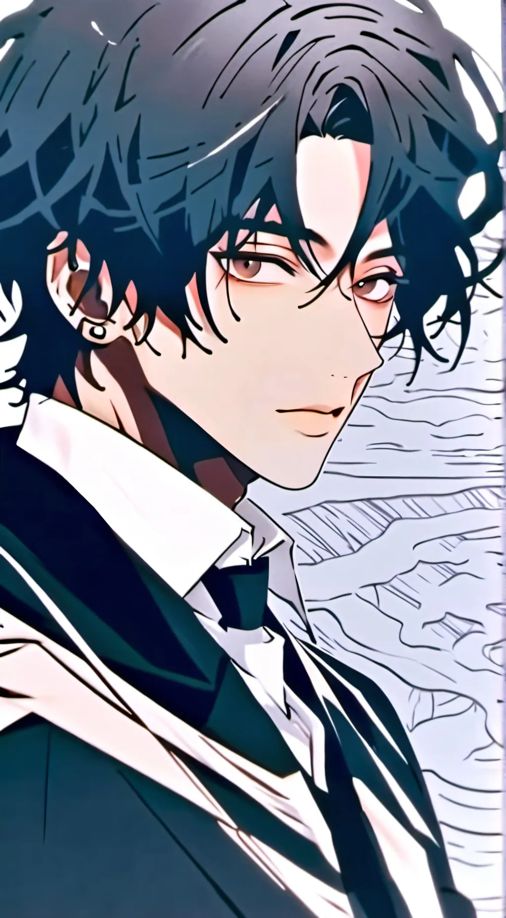 ai character: •Reno• background