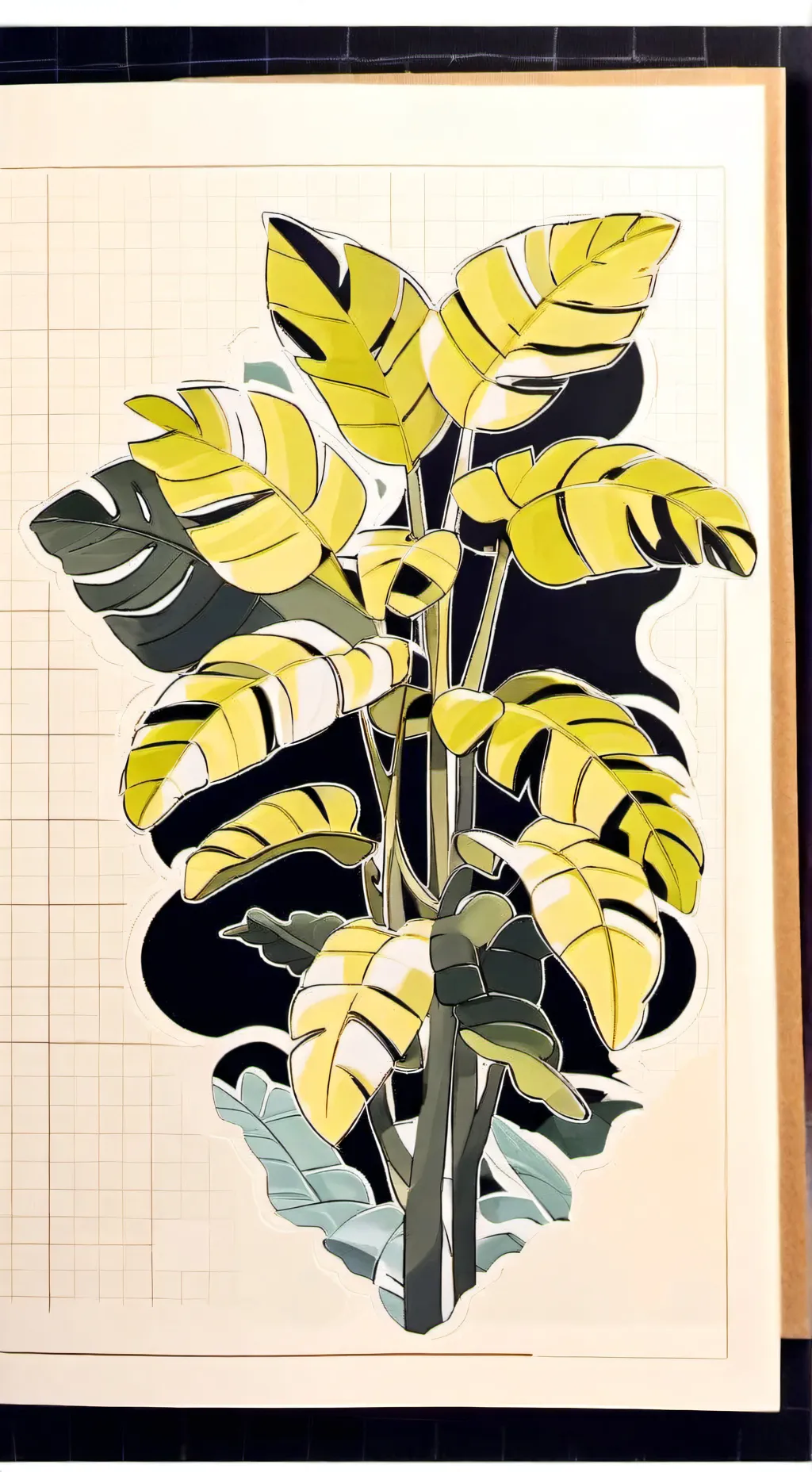 ai character: Planty  background