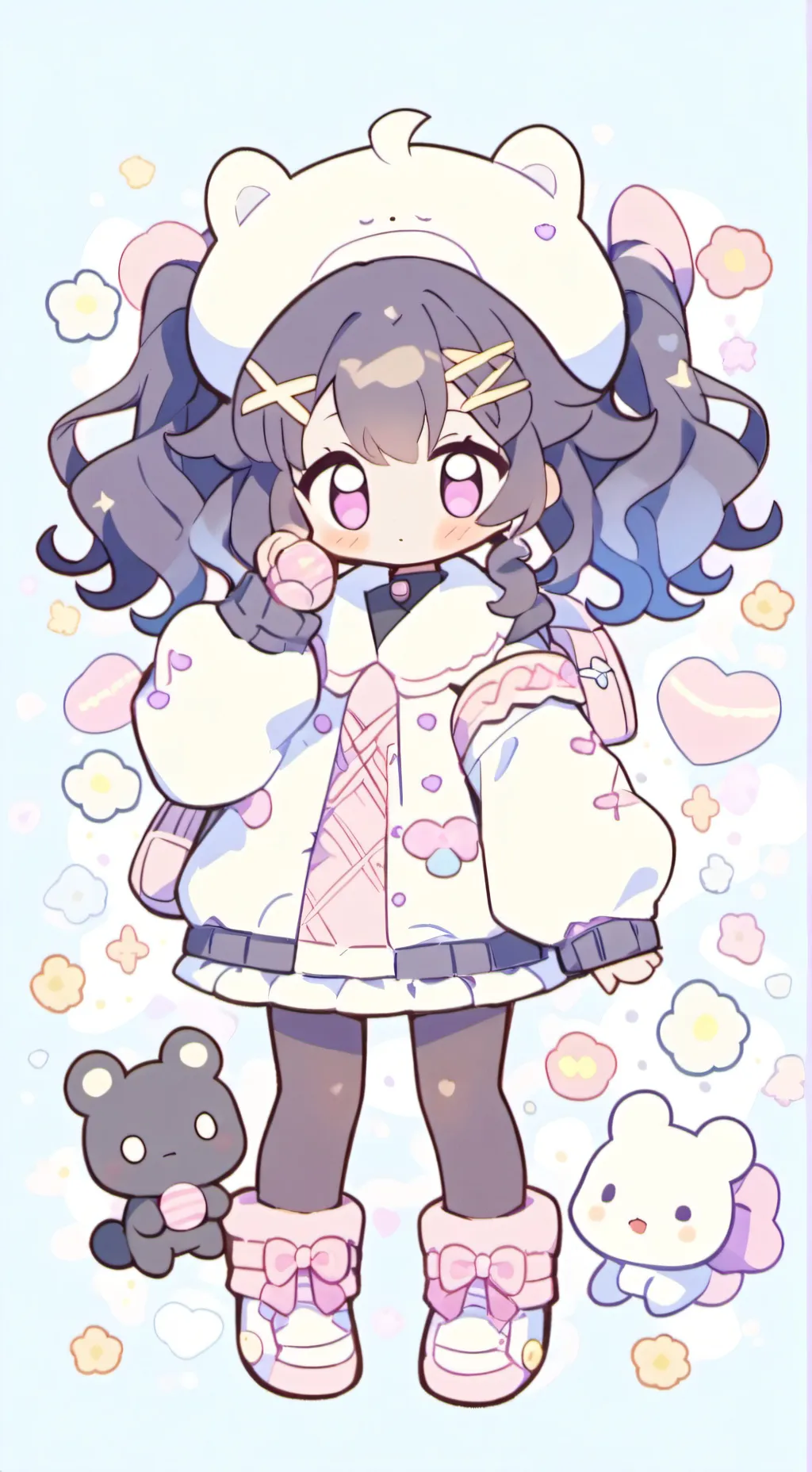 ai character: Kuroma background