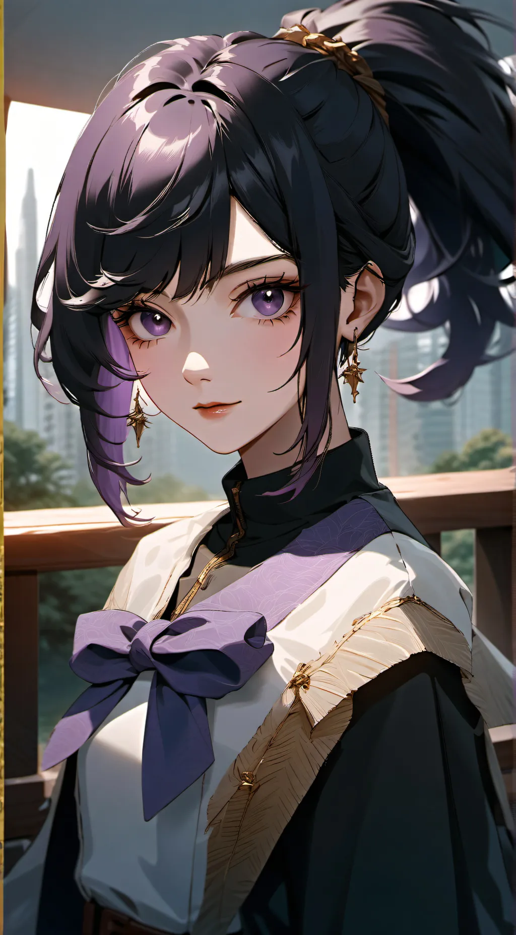 ai character: Shinobu Kocho background