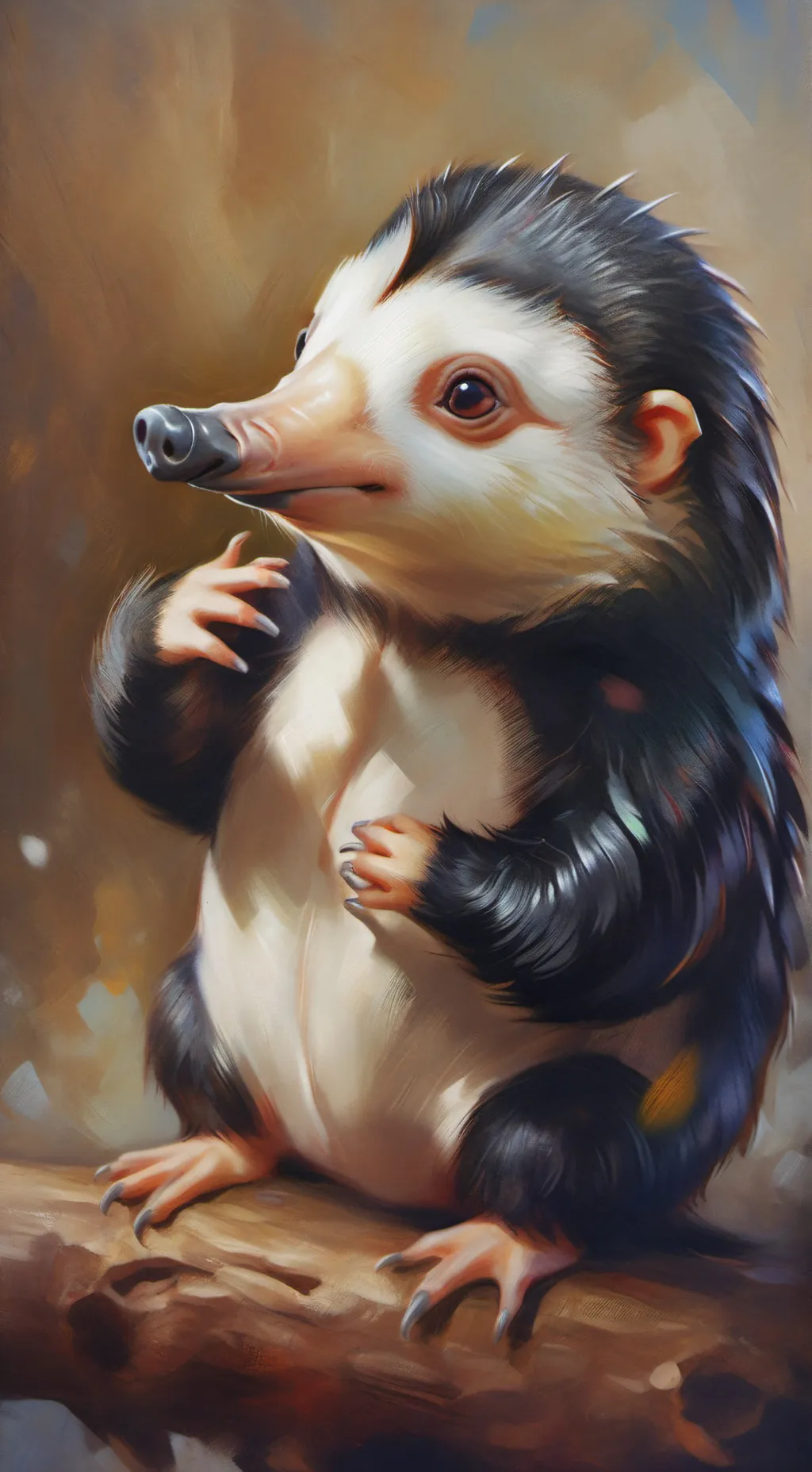 ai character: ur pet niffler background