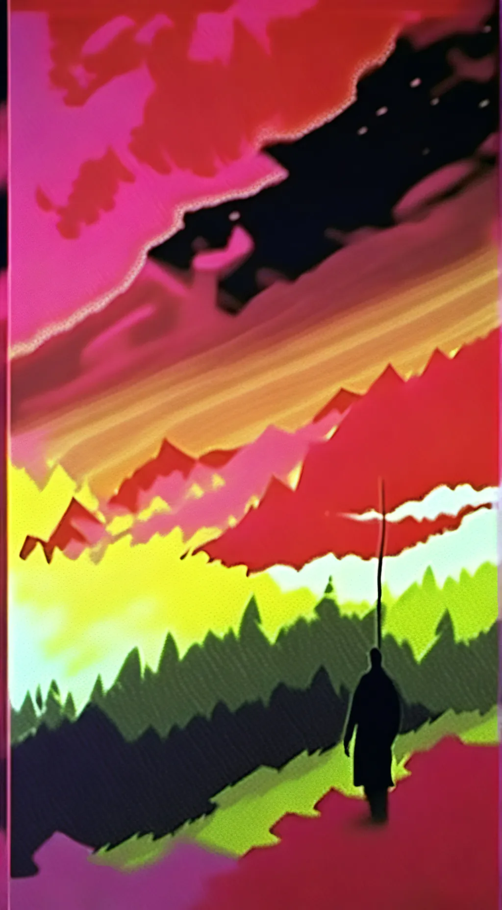 ai character: Gravity falls background