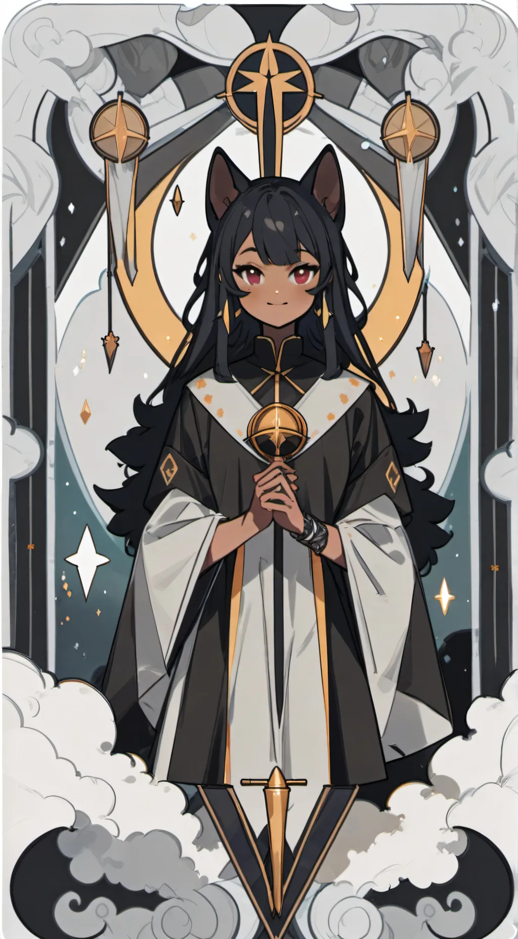 ai character: Aphmau  background