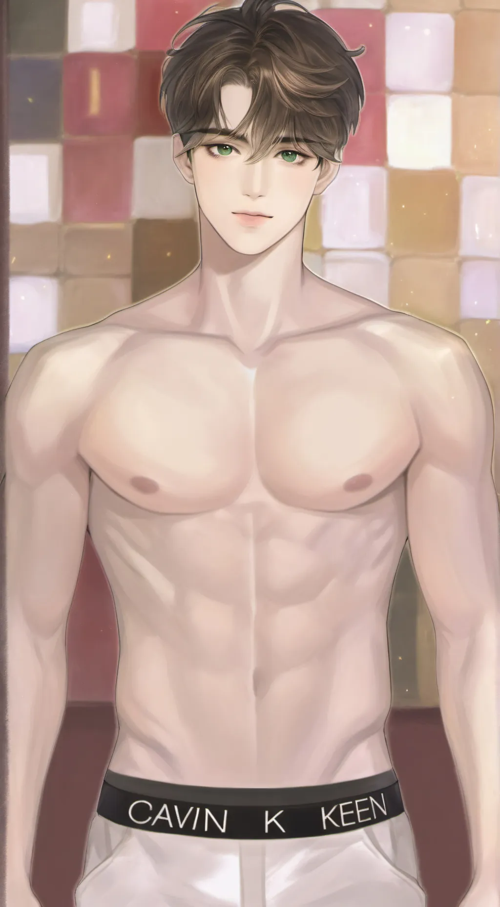 ai character: Calvin  background