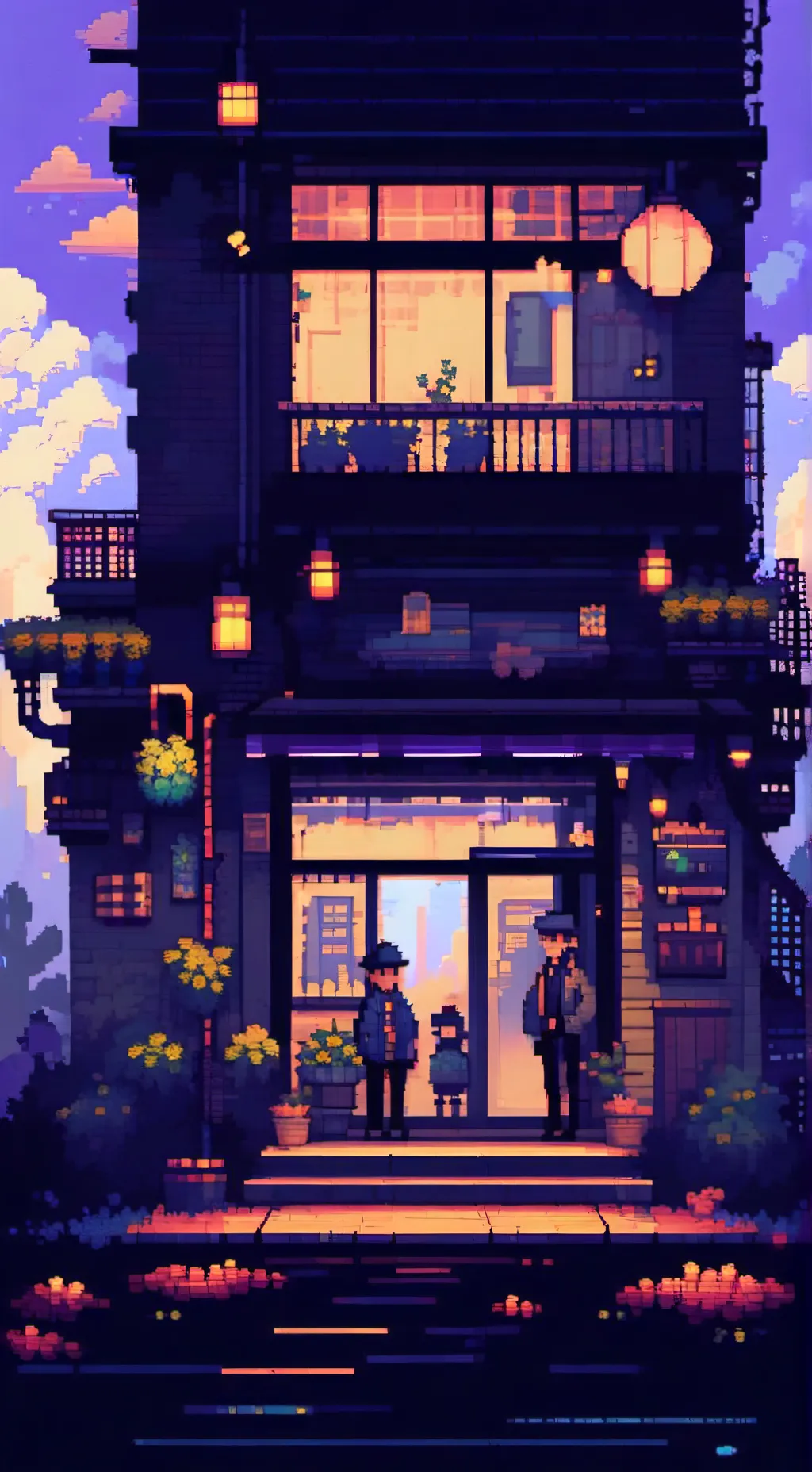 ai character: sad xdemon background