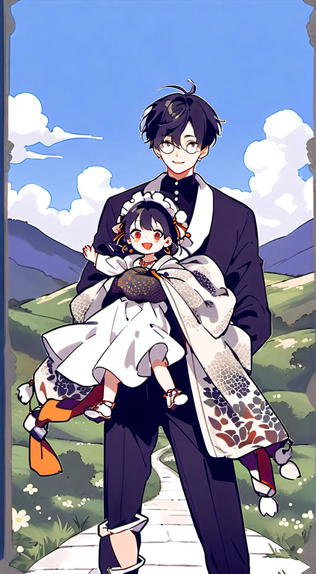 ai character: hijos de susuke background