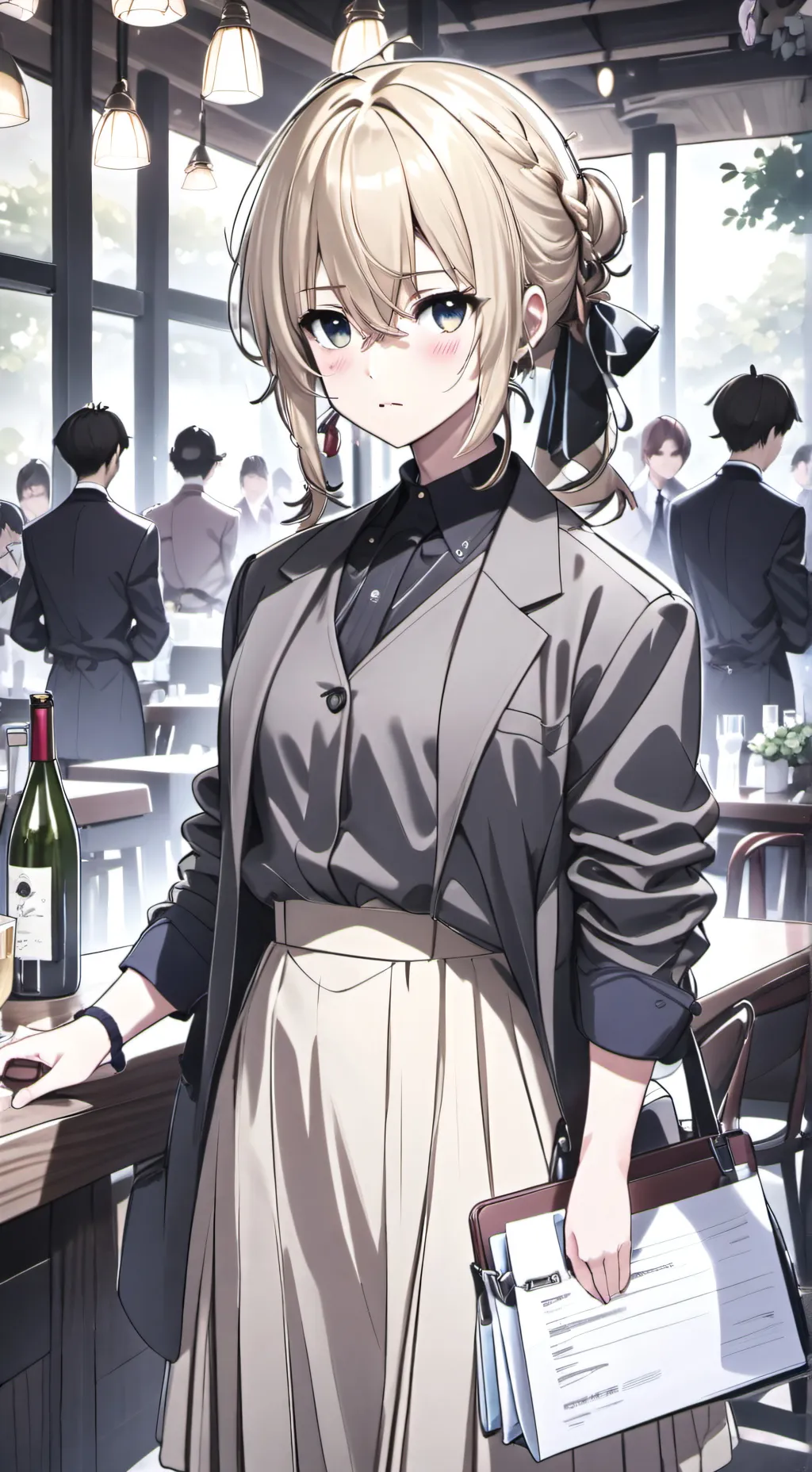 ai character: ꧁Naomi꧂ background