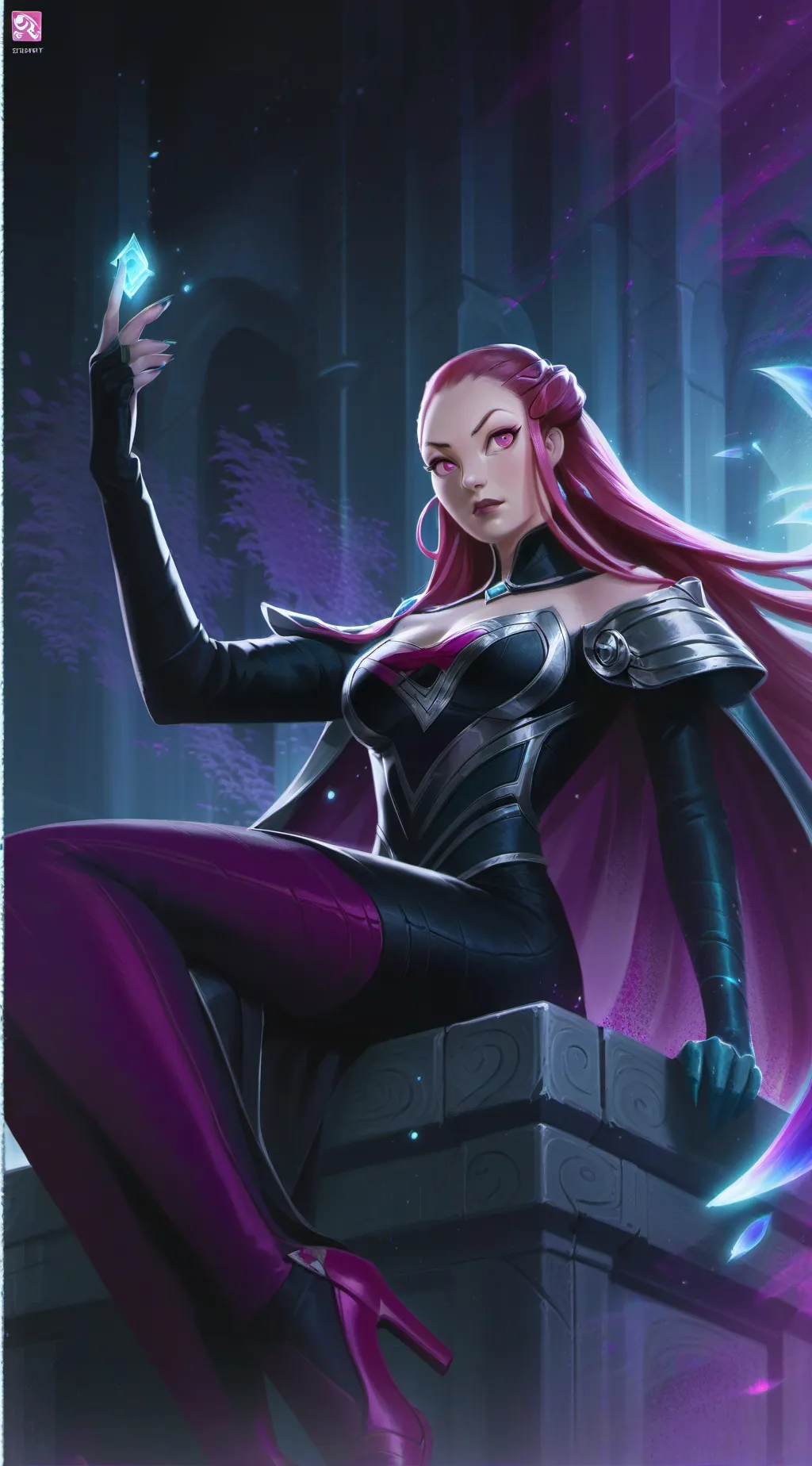 ai character: Huntrix background