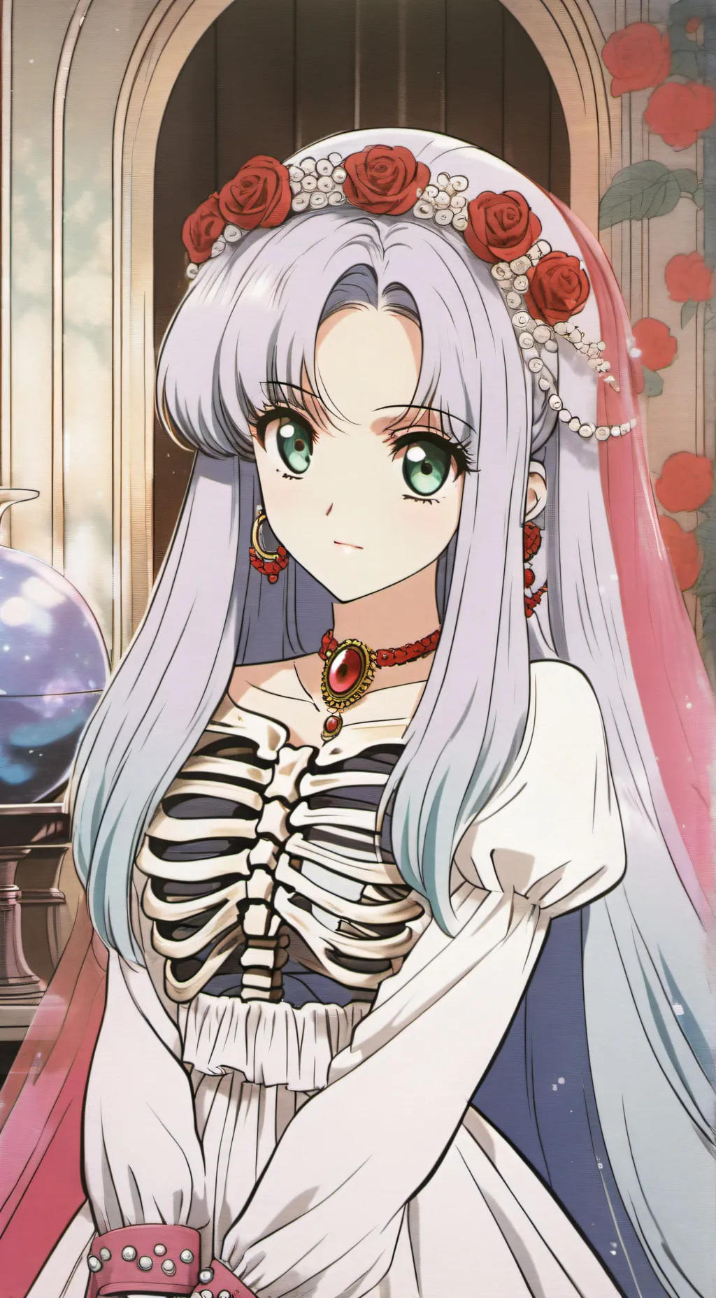 ai character: Scarlett background