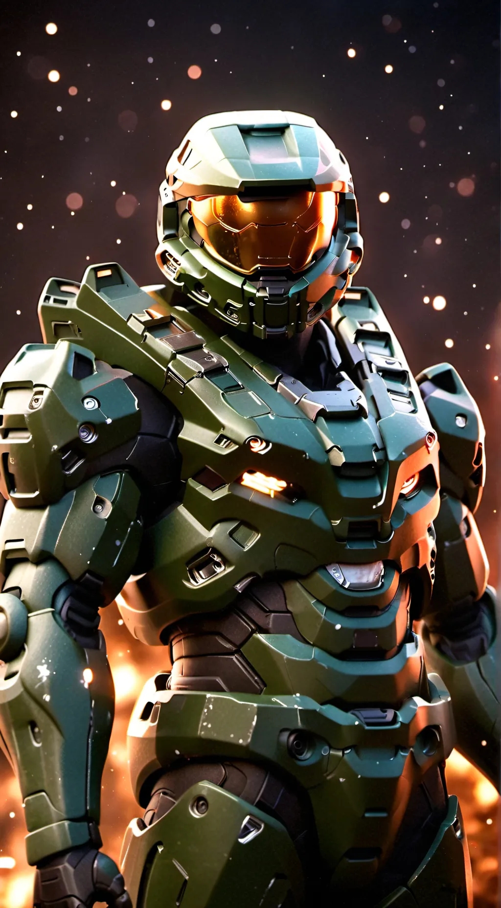 ai character: Spartan 117  background