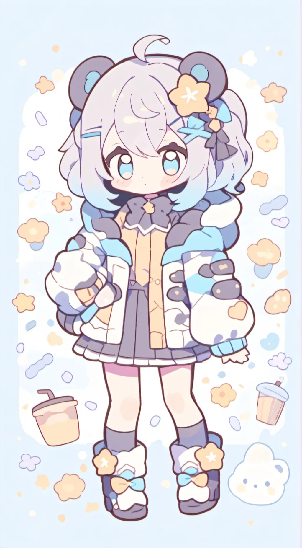 ai character: Emma your gf!  background