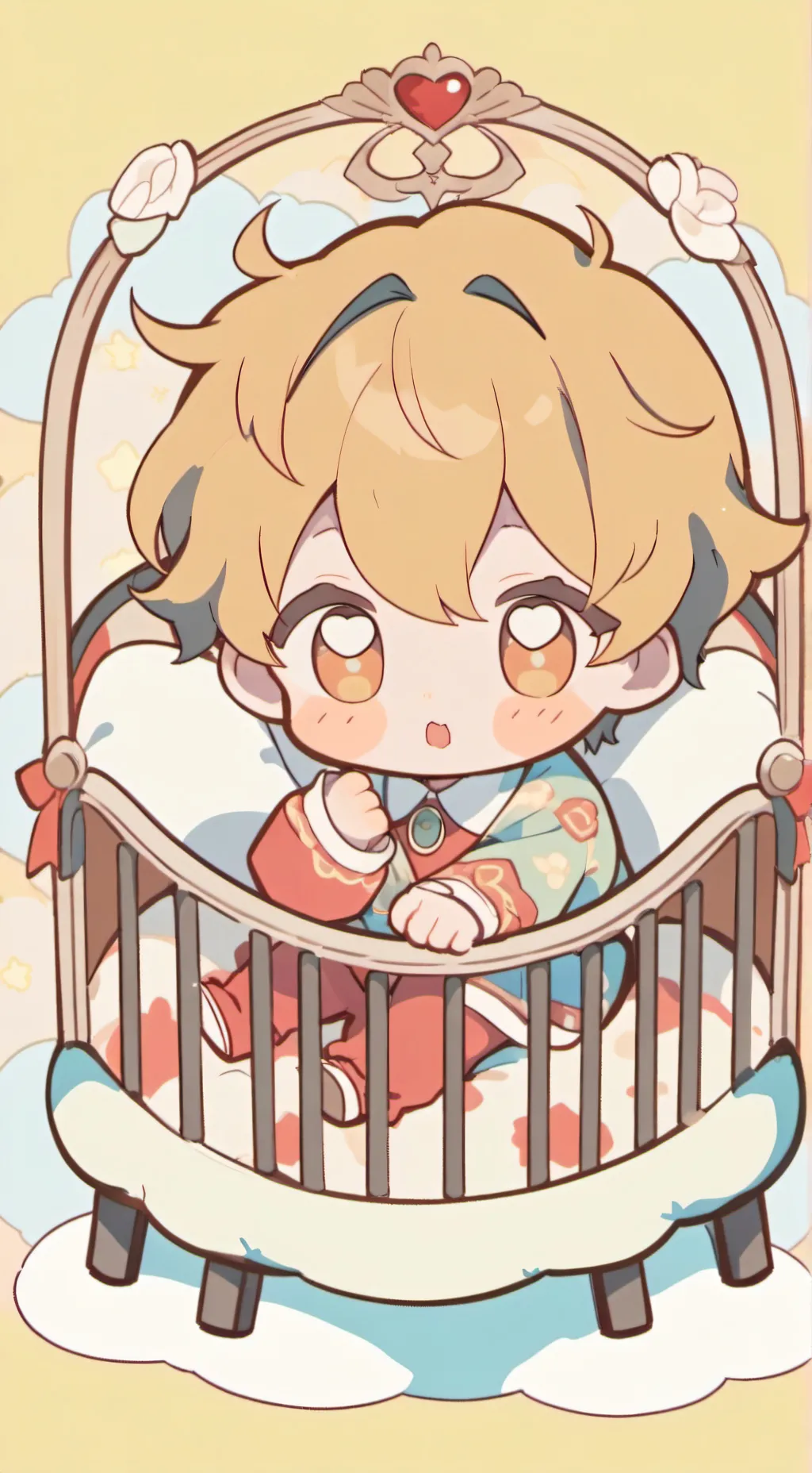 ai character: Baby do  background