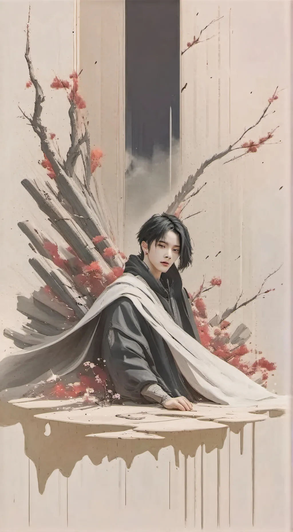 ai character: Luc!d background