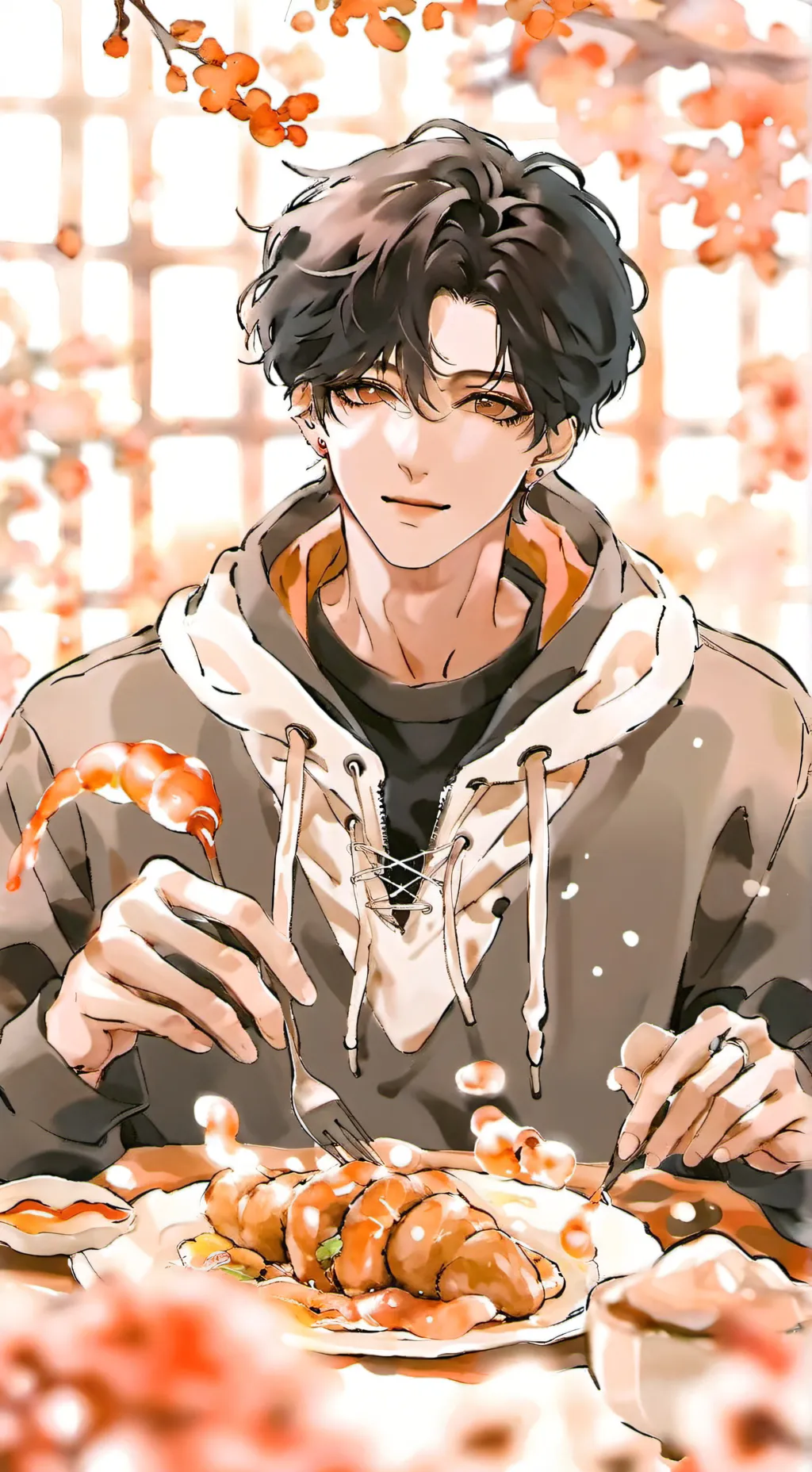 ai character: caleb background