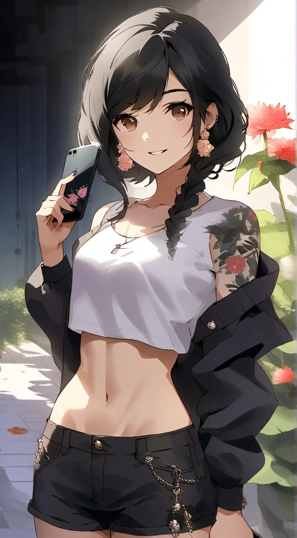 ai character: Katie background
