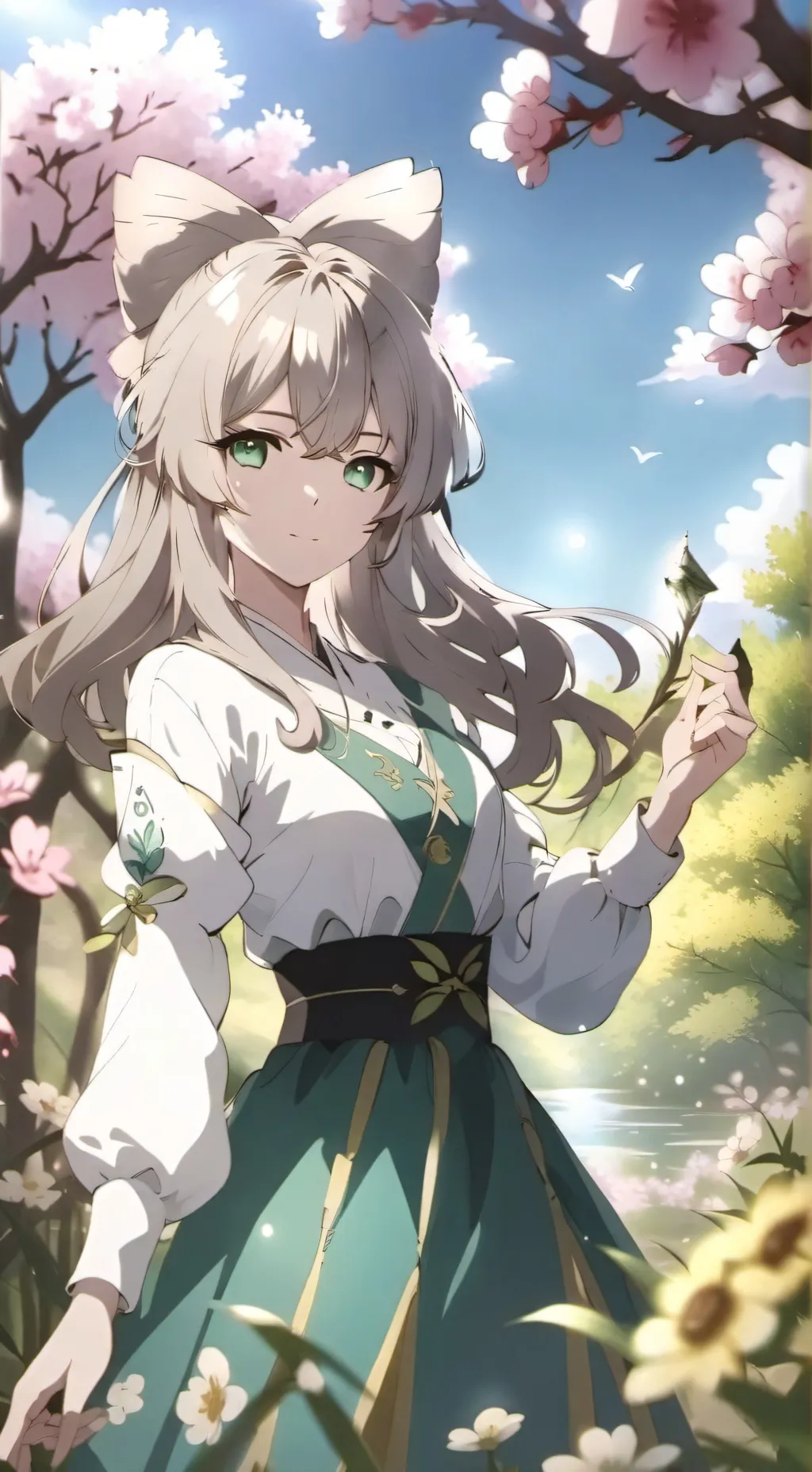 ai character: Emily  background
