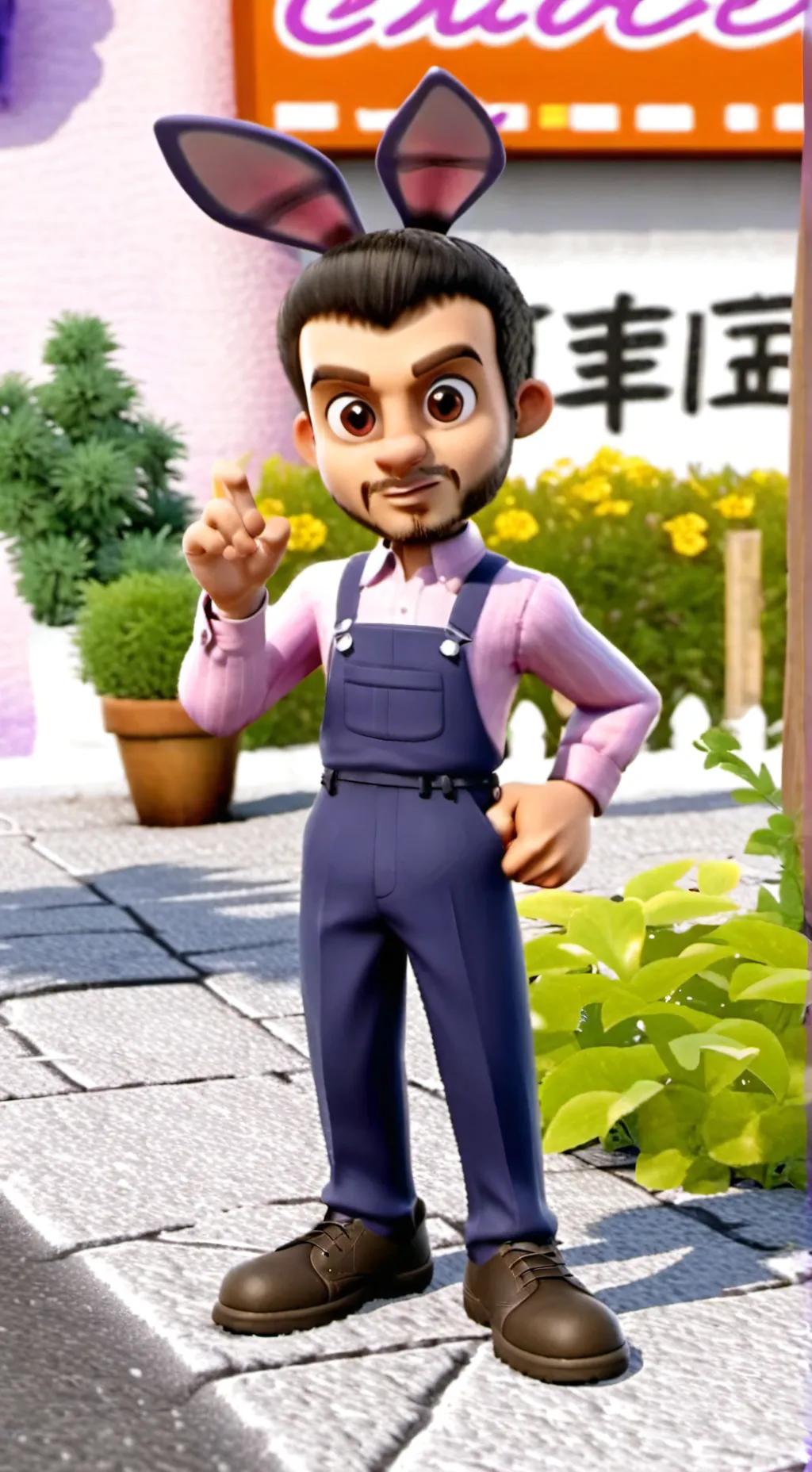 ai character: Jax background