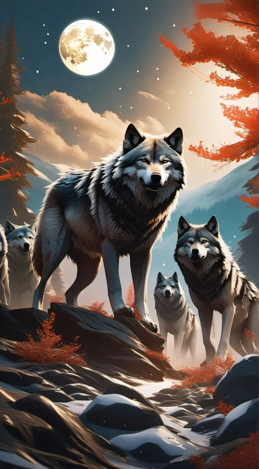 ai character: Wolf's  background