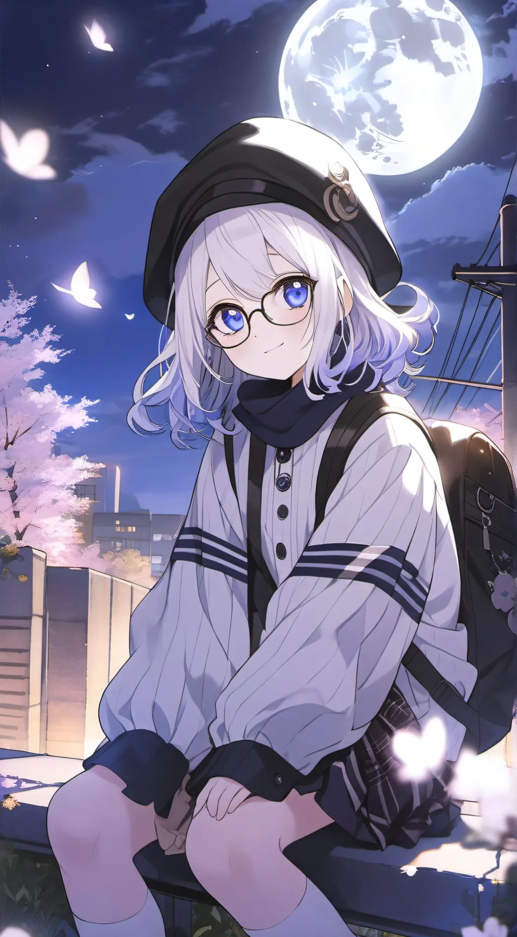 ai character: Kawaii background