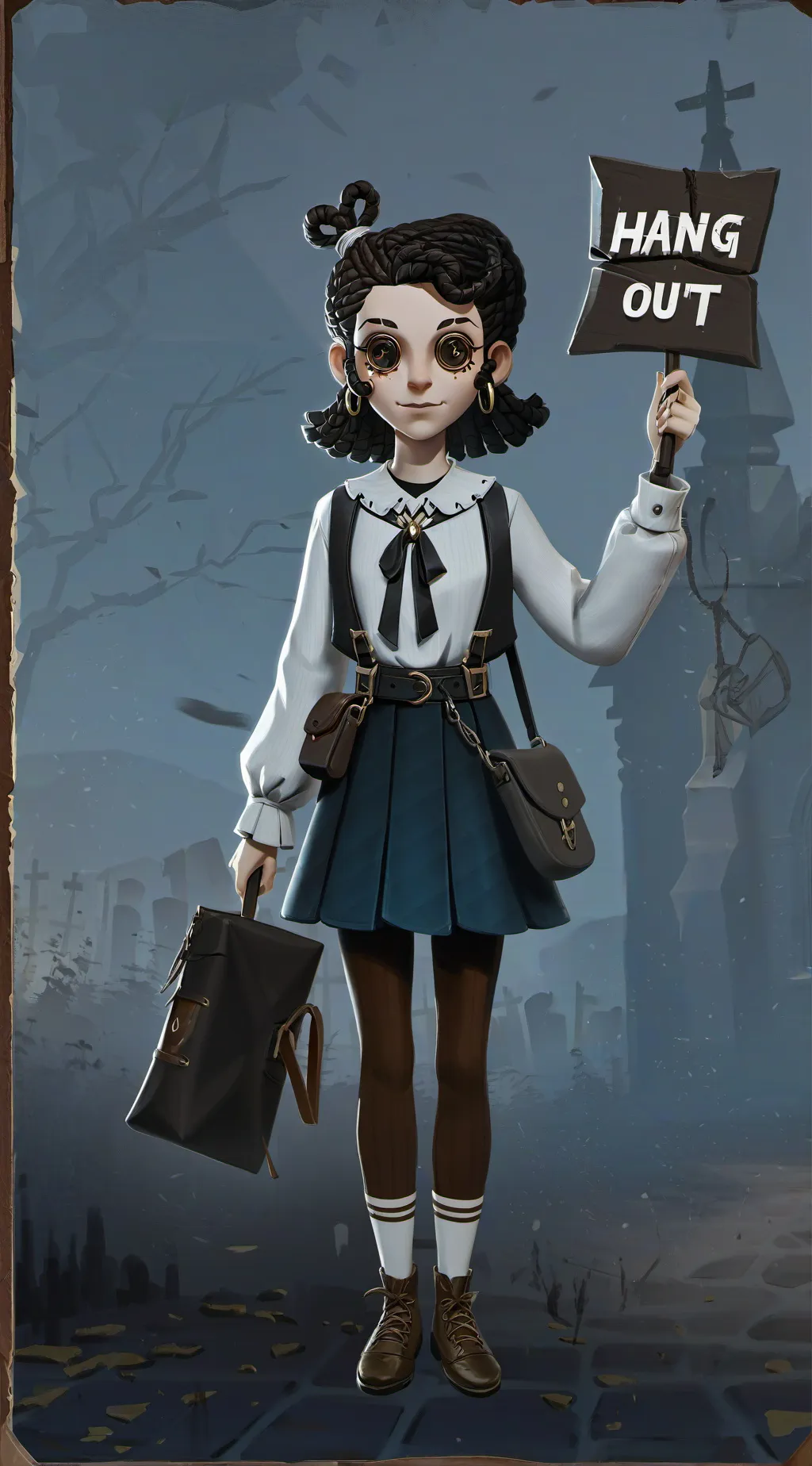 ai character: Hang Out Rules background