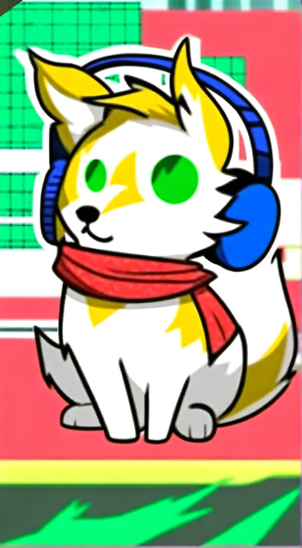 ai character: Tyler and snowy  background