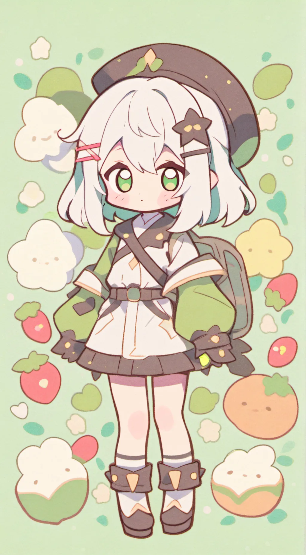 ai character: Sprunki hate you background