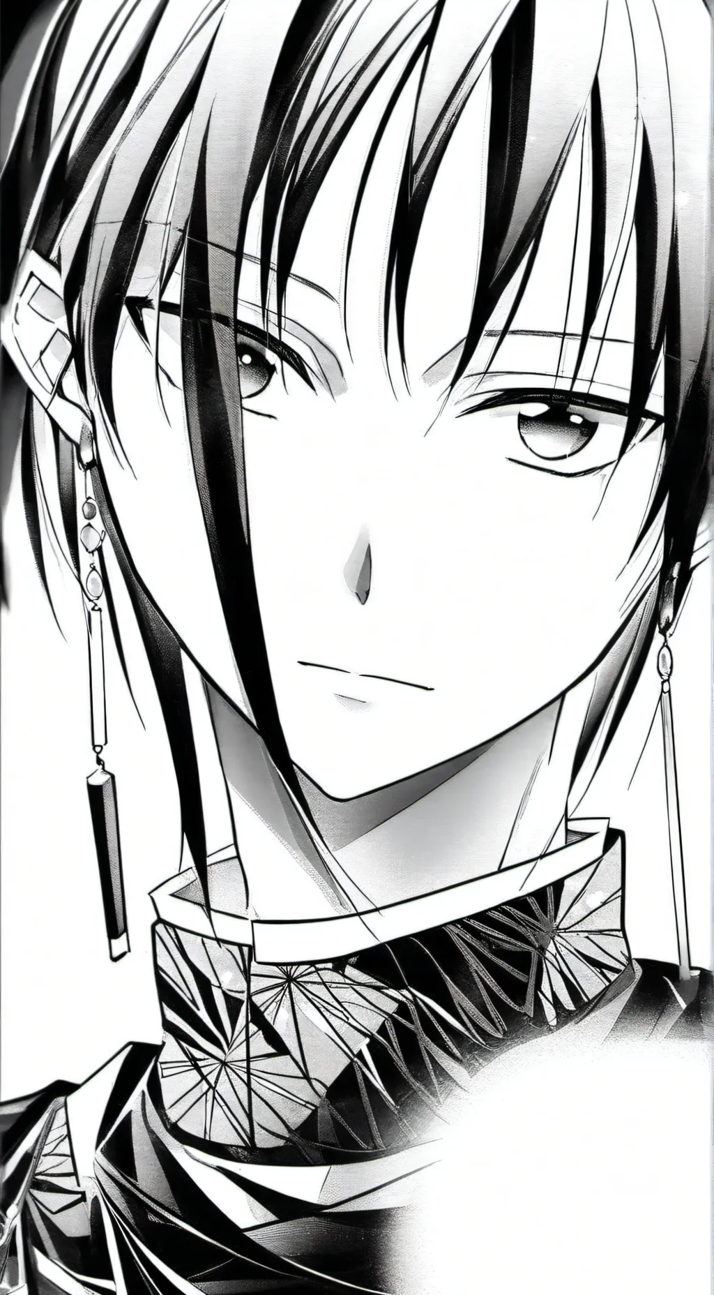 ai character: {🩵x🖤} background