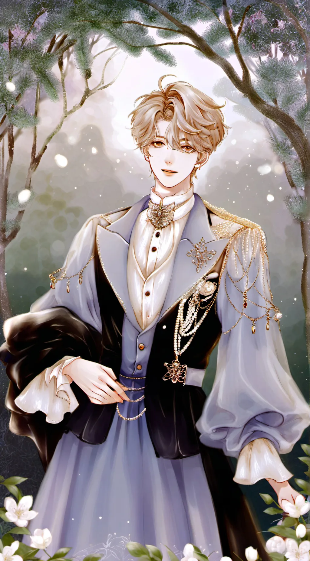 ai character: Kevin  background
